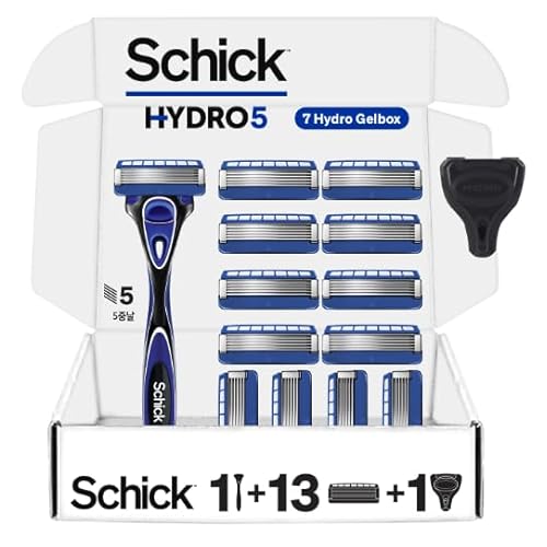 NEW SchickHydro 5 Men's 5 Blade Razor Set