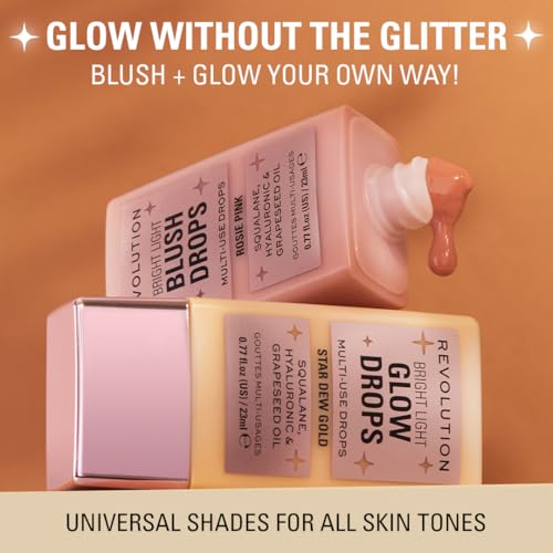 Revolution Beauty Bright Light Glow Drops Liquid Highlighter