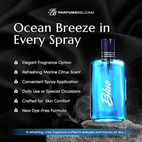 Blue Depths Eau de Toilette for Men - 3.4 Fl Oz