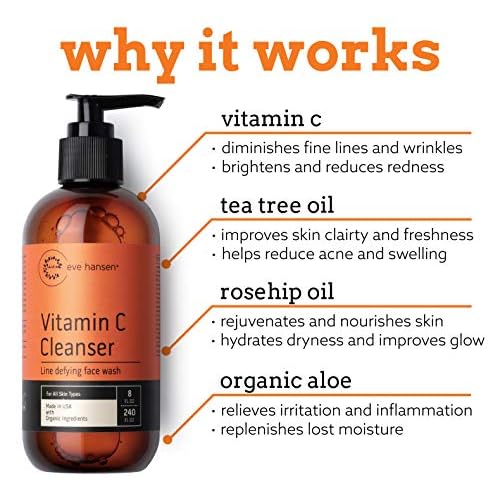 Eve Hansen Vitamin C Night Cream and Face Wash