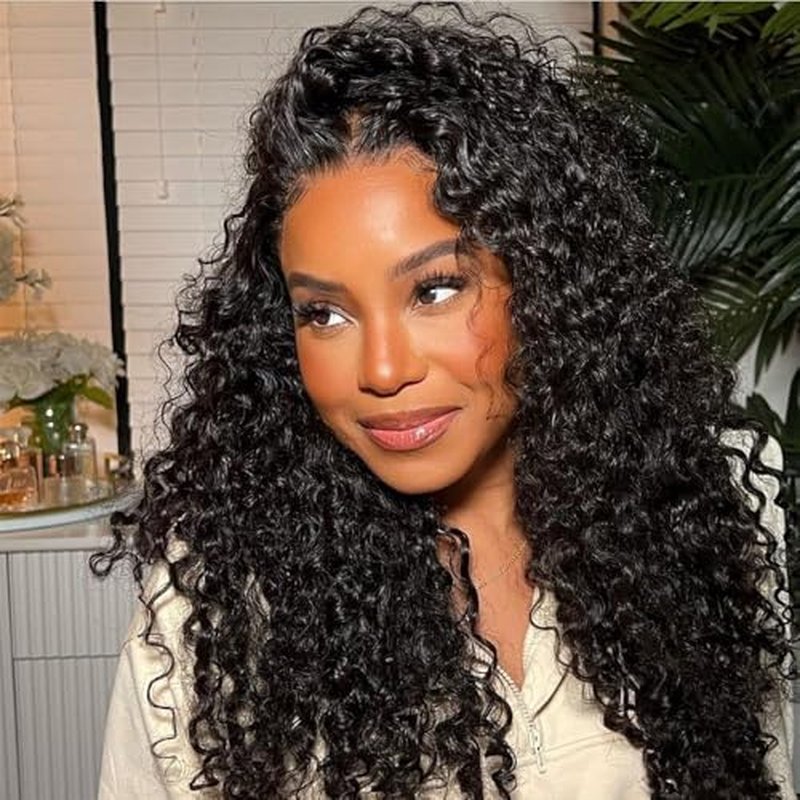 Burmese Curly Human Hair Bundles 18 20 22 Inch 12A