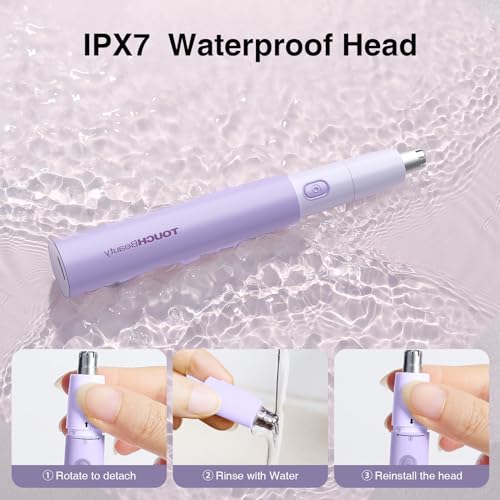 TOUCHBeauty Upgraded Nose Hair Trimmer for Women£¬All-in-1 Facial Hair Trimmer with 11,000 RPM Powerful Motor, Rechargeable, IPX7 Waterproof, for Face Ear Nose and Eyebrow