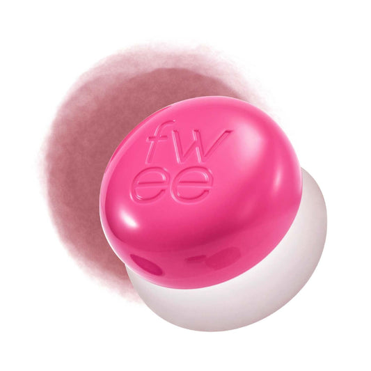 fwee Lip&Cheek Blurry Pudding Pot | Blushed Moment - Sth | Makeup Blush, Buildable Lightweight, Multi-Use Soft Matte Finish | 5g