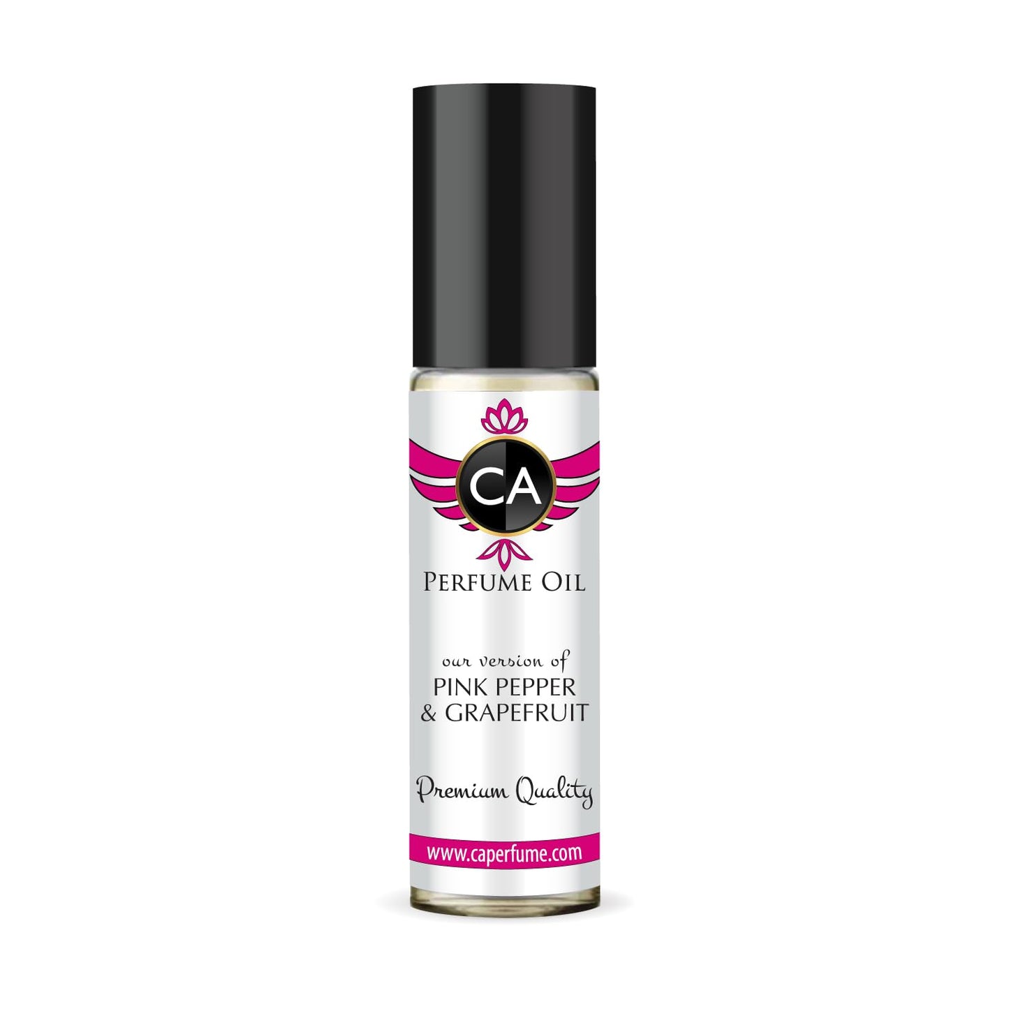 CA Perfume Impression of Acqua Calonia Pink Pepper & Grapefruit For Women & Men Replica Fragrance Body Oil Dupes Alcohol-Free Grand Quality Travel Size Long Lasting Roll-On 0.3 Fl Oz/10ml