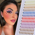 Color Cluster Lashes 6-Pack 10D 14mm Natural Fiber