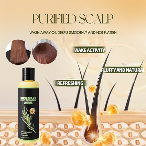 Rosemary Hair Growth Shampoo for Thinning Hair - 7.76 fl. oz