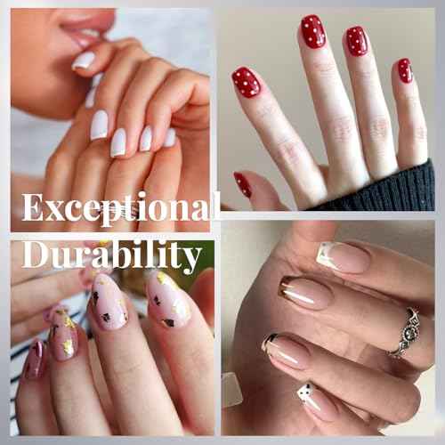 krofaue 3 Styles Short Nail Tips Kit - 720PCS Half Matte Coffin, Almond, Square Fake Nails Full Cover Press on Extension for Soft Gel Tips Set Art DIY Home