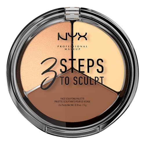 NYX 3 Steps to Sculpt Contour Palette - Light