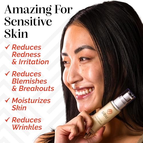 sibu Sea Buckthorn Nourishing Face Cream 1oz (2-Pack), Lightweight and Hydrating Face Cream ? Amazing for Sensitive Skin, Breakouts, & Irritation