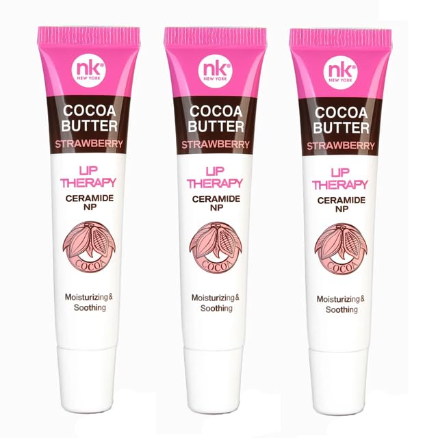Strawberry Cocoa Butter Lip Therapy 3-Pack