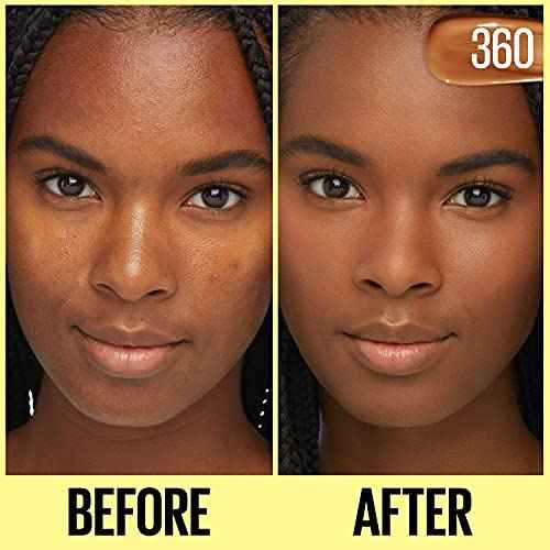 Maybelline Fit Me Tinted Moisturizer, Natural Coverage, Face Makeup, 360, 1 Count