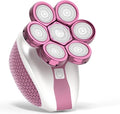 Women’s Electric Shaver with 7D Rotary Heads Waterproof Rechargeable Grooming Kit