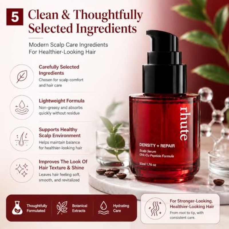 Rhute Hair Serum - Density & Repair Scalp Treatment with Caffeine