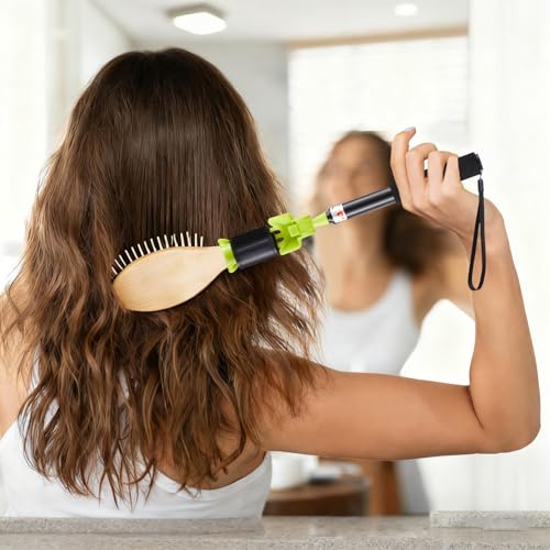 Back Shaver Extension Handle£¬Razor Extension Handle for Men,Long Handled Razor for Legs and Body,Adjustable Angle Back Trimmer with Telescopic 13-25 Inch Handle, Ideal for Elderly and Self-Care
