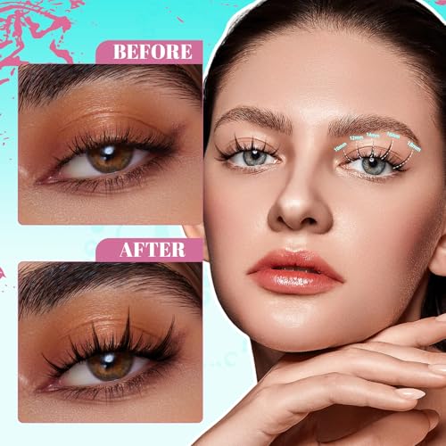 Lash Clusters Kit 160PCS Manga Eyelashes C-Curl 10-18mm