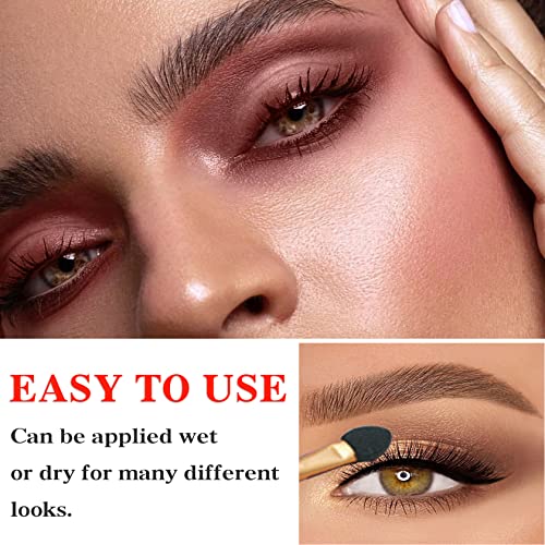 12 Shades Nude Matte Eyeshadow Palette with Brush