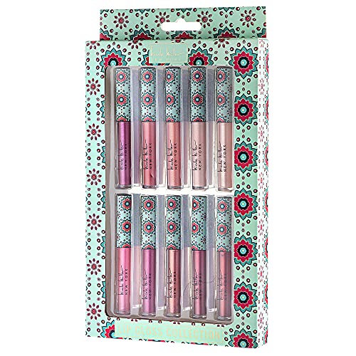 Nicole Miller Lip Gloss Collection 10 Shimmery Shades
