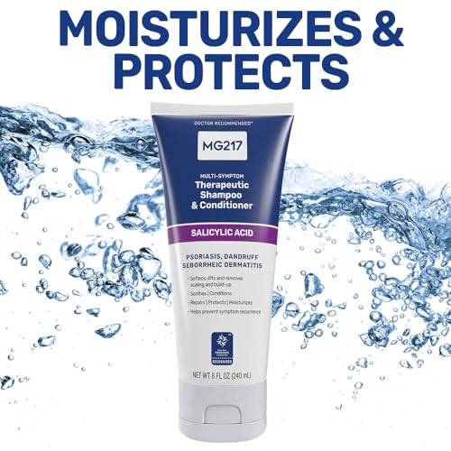 MG217 Psoriasis Shampoo & Conditioner with Salicylic Acid - 8oz Tube