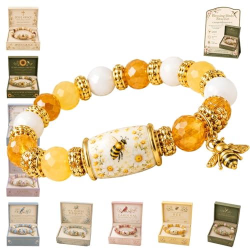2026 Limited Edition Blessing Birds Bracelet with Gift Box - Inspirational Hummingbird Jewelry for Women