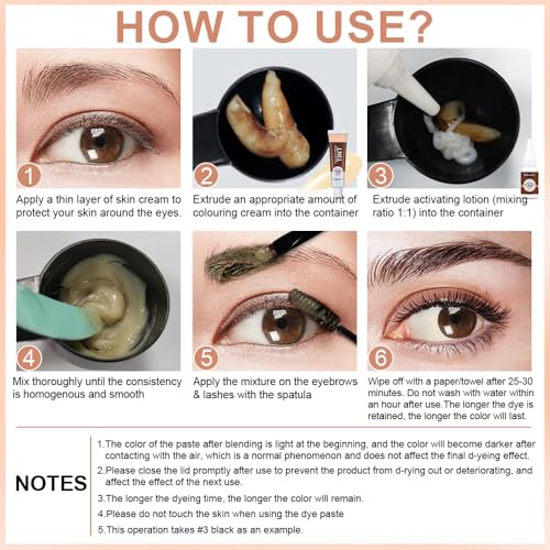 Lash & Brow Color Kit - 2-in-1 Professional Tint Set