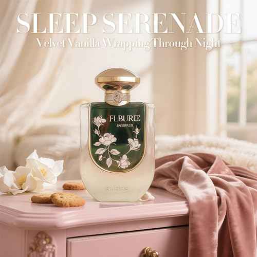 Riiffs Fleurie Emerald Women's Gourmand Perfume Eau de Parfum - Vanilla, Caramel, Floral, Lemon Luxury Scent with 24H Longevity | 3.4 Fl Oz 80% Vol Seductive Edible Fragrance