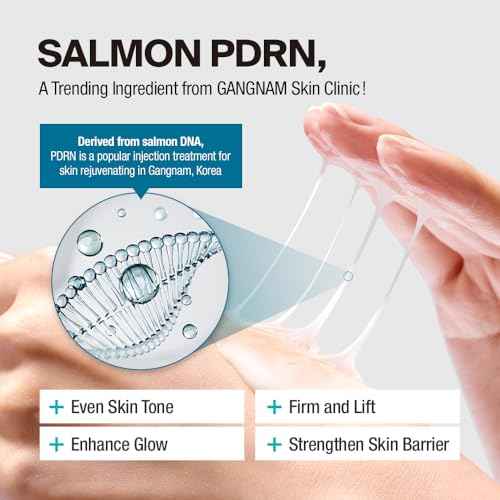 Rejunol Mucin PDRN Facial Cream 3.7 floz - 91.5% Snail Mucin Moisturizer with Hyaluronic Acid & Panthenol I Korean Skincare I Face Moisturizer for Women | Salmon DNA