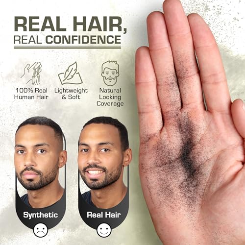 Hair Fibers for Thinning Hair - Black 1.05oz