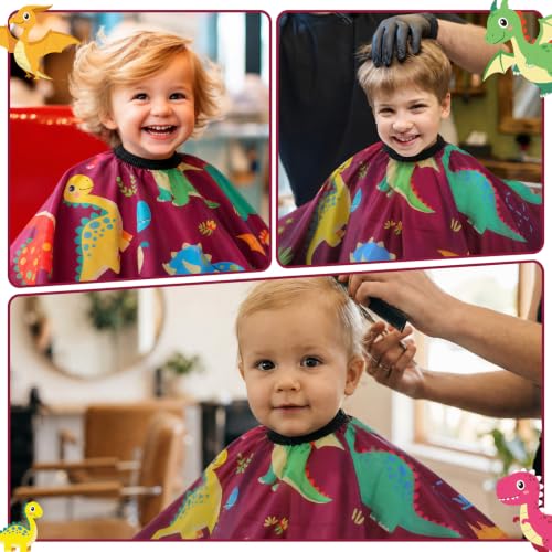 Kids Hair Cutting Cape 3-Pack | Waterproof Barber Cape