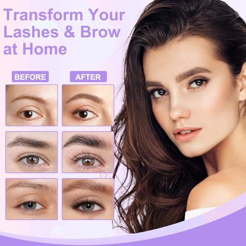 Lash Lift Kit & Brow Tint - Professional Eyelash Perm at Home