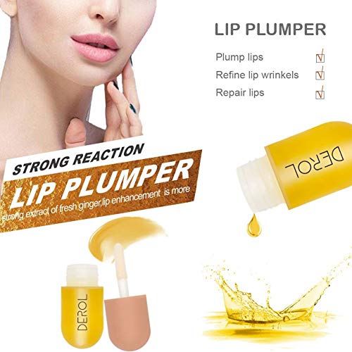 Novobey Lip Plumper Serum - Plant Extract Moisturizing Lip Enhancer