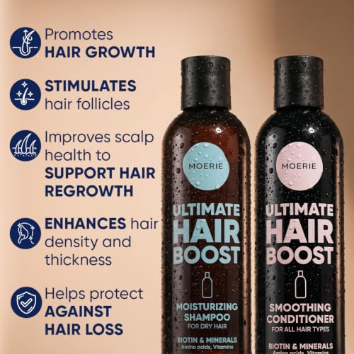 Moerie Hair Growth Shampoo & Conditioner Set 16.9oz