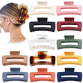 Large Hair Claw Clips for Thick Hair - 12 Pack Jaw Clips