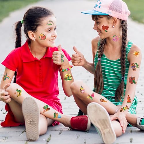Hungry Insects Temporary Tattoos - 144 Pieces Kids Stickers