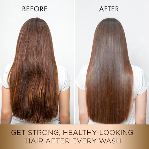 Moehair Protein Infused Shampoo and Conditioner with Hair Serum Pack | Sulfate and Paraben Free Shampoo | Revitalize Dull, Weak and Damaged Hair | Made in the USA