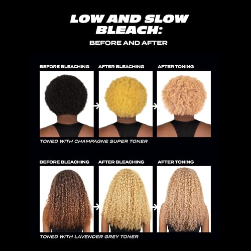 Bleach London Low and Slow Bleach Kit for Gentle Lightening