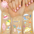 xo, Fetti Last Toast On The Coast Bachelorette Temporary Tattoos