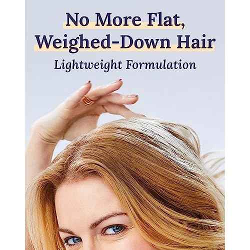 Keranique Volumizing Shampoo - Hair Thickening for Fine & Thinning Hair - Keratin Enriched, Scalp Cleansing, Sulfate-Free, Color-Safe Volume Shampoo