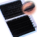 CORUSCATE Lash Clusters 160D+260D Eyelash Extensions 12-24mm