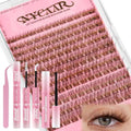 Brown Wispy Lash Clusters Kit - 144pcs DIY Eyelash Extensions