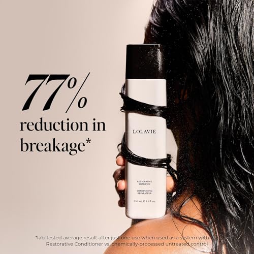 LolaVie Restorative Shampoo 8.5 oz - Repairs Damage & Breakage