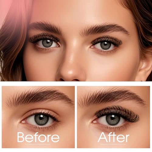 D-Curl Eyelash Clusters 8-16mm, 144PCS Volume Lash Extensions