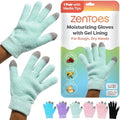 ZenToes Overnight Gel Moisturizing Gloves for Dry Hands - Touchscreen