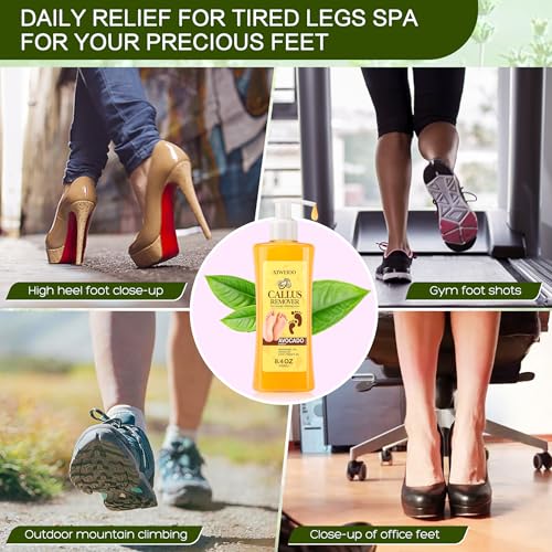 Professional Foot Callus Remover Gel Kit for Smooth Feet