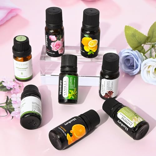 DIY Perfume Making Kit with 8 Essential Oils & Roller Bottles