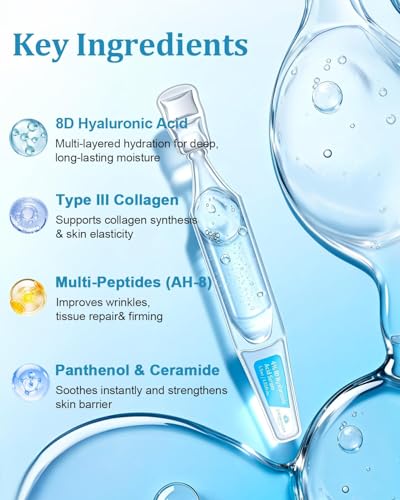 4% Hyaluronic Acid Serum 30 Pack - 8D HA Peptide Complex