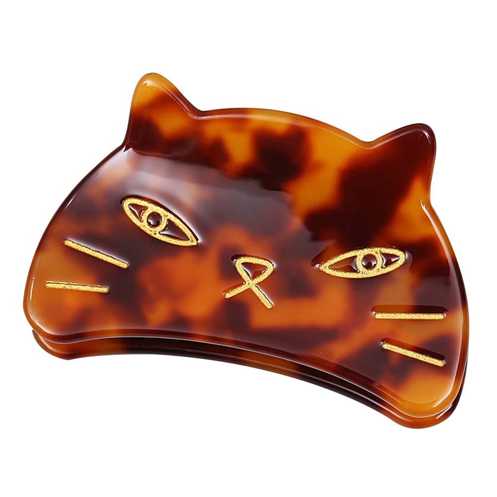 Cute Cat Hair Clips,Claw Clips for Girls,Acetate Hair Clips for Women,S3