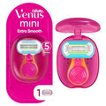 Gillette Venus Extra Smooth Travel Razor Kit with Mini Handle