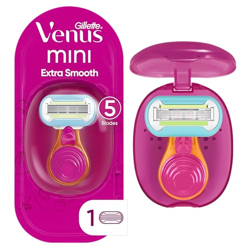 Gillette Venus Extra Smooth Travel Razor Kit with Mini Handle