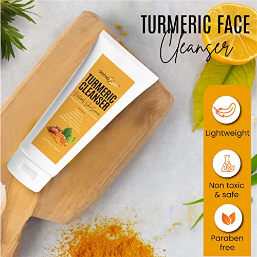 Turmeric Facial Cleanser – Natural Anti-Aging Face Wash for Glowing Skin