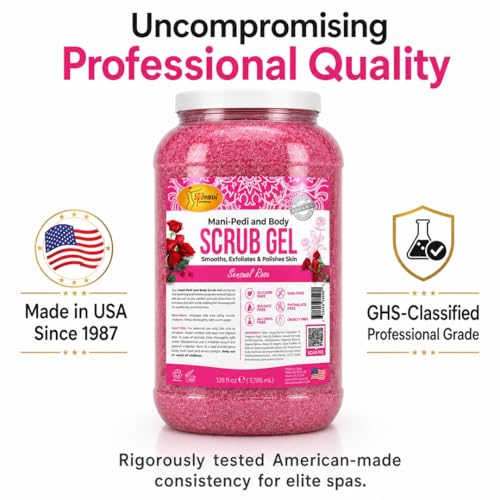 SPA REDI Professional Foot Scrub Gel - 128oz Gallon